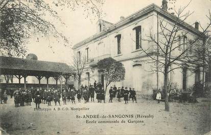 . CPA FRANCE  34 " St André de Sangonis, Ecole communale de garçons"