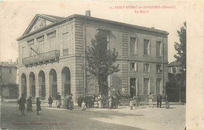 . CPA FRANCE  34 " St André  de Sangonis, La Mairie"