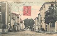 34 Herault . CPA FRANCE  34 " St André  de Sangonis, Cours Grégoire"