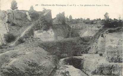 . CPA FRANCE  35 "Chartres en Bretagne, Vue générale des fours à chaux"