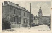 35 Ille Et Vilaine . CPA FRANCE  35 "Bréal sous Montfort, L'arrivée route de la gare"