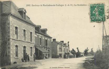 . CPA FRANCE  35 "La Brohinière, environs de Montauban de Bretagne"