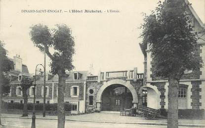 . CPA FRANCE  35  " Dinard - St Enogat, Hôtel Miichelet"