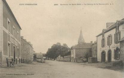 . CPA FRANCE  35  " La Gouesnière, environs de St Malo, Le bourg"