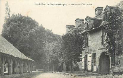 . CPA FRANCE  35  " Port de Messac - Guipry, Maison du XVIIème siècle"