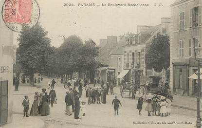 . CPA FRANCE  35  "Paramé, Le Boulevard  Rochebonne"