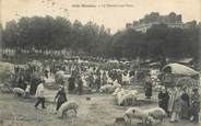 35 Ille Et Vilaine . CPA FRANCE  35  "Rennes, Le marché aux porcs"