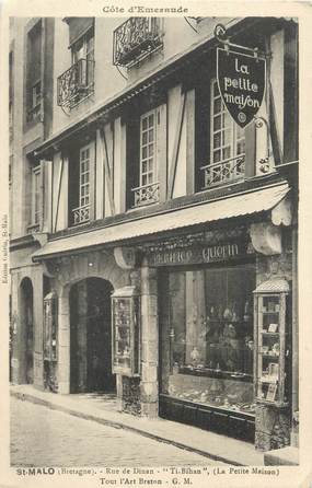 . CPA FRANCE  35 "St  Malo, Rue de Dinan"