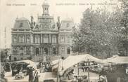 35 Ille Et Vilaine . CPA FRANCE  35 "St  Servan,  Hôtel de ville, Place du marché"