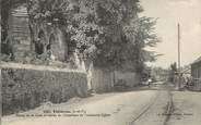 35 Ille Et Vilaine . CPA FRANCE  35 "Tinténiac, Route de la gare"