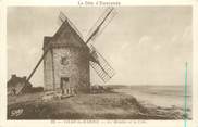 35 Ille Et Vilaine . CPA FRANCE  35 "Vilde La Marine, Le moulin et la côte"