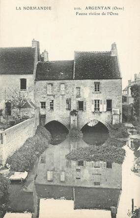 CPA FRANCE 61 "Argentan, Fausse rivière de l'Orne"