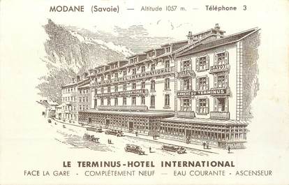 . CPA FRANCE  73 "Modane, Hôtel Le Terminus"