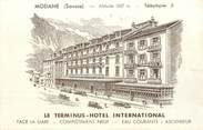 73 Savoie . CPA FRANCE  73 "Modane, Hôtel Le Terminus"