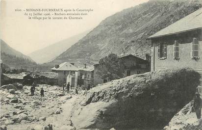 . CPA FRANCE  73 "Modane - Fourneaux, Catastrophe du 23 juillet 1906"