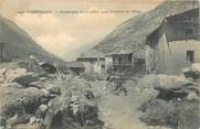 73 Savoie . CPA FRANCE  73 " Modane - Fourneaux,  Catastrophe du 23 juillet 1906, intérieur du village"