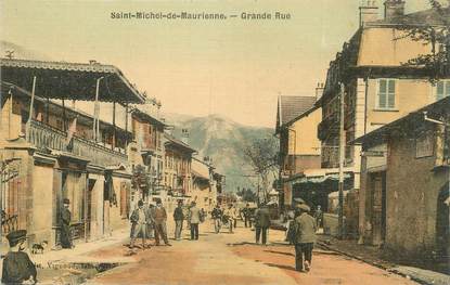 . CPA FRANCE  73 " St Michel de Maurienne,  Grande rue"