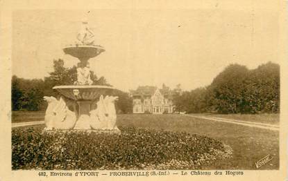 CPA FRANCE 76 "Froberville, le chateau des Hogues"