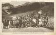 . CPA FRANCE  73 "Route du Galibier, Un groupe de congressistes sur la route 09 août 1926"