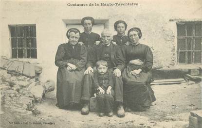 . CPA  FRANCE  73 "Costumes de la Haute Tarentaise" / FOLKLORE