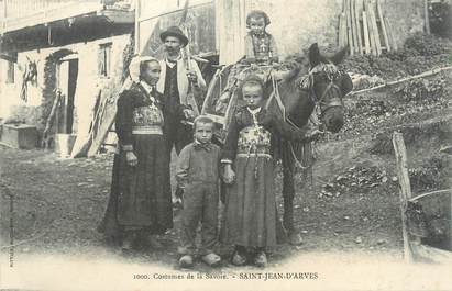 . CPA  FRANCE  73 "St Jean d'Arves, Costumes de la Savoie" / FOLKLORE