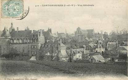 CPA FRANCE 35 "Chateaugiron, vue générale"