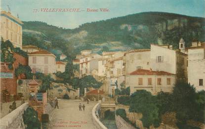 CPA FRANCE 06 "Villefranche sur Mer, la basse ville"