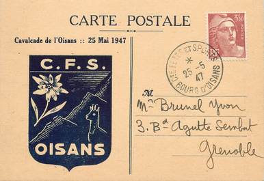 CPA FRANCE 38 "Oisans"