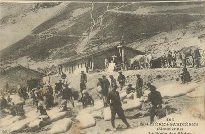 . CPA   FRANCE  73 "Sollières Sardières, Le poste des alpins"