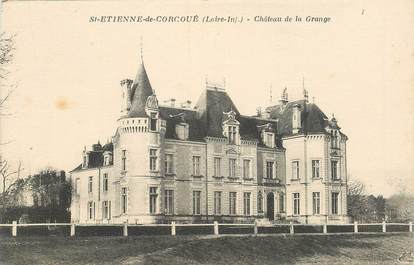CPA FRANCE 44 "Saint Etienne de Corcoué, chateau de la Grange"