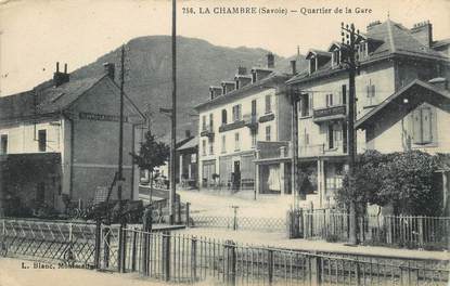 . CPA   FRANCE  73 "La Chambre, Quartier de la gare"