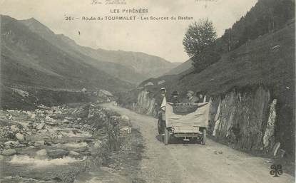 CPA FRANCE 65 "Rte du Tourmalet, les sources du Bastan"