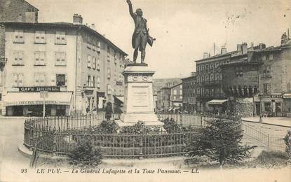 CPA FRANCE 43 "Le Puy, Le Gal Lafayette et la tour Panessac"