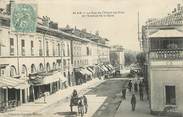 30 Gard CPA FRANCE 30 "Alès, la Rue de l'Hotel de ville et avenue de la Gare"