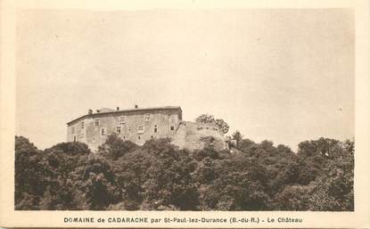 CPA FRANCE 13 "Domaine de Dadarache par Saint Paul lez Durance"