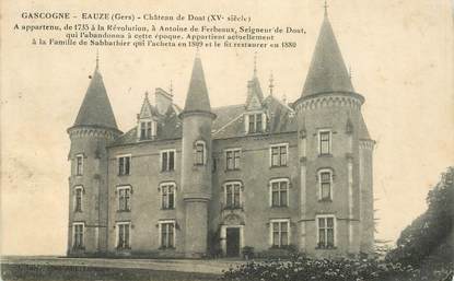 CPA FRANCE 32 "Eauze, chateau de Doat"