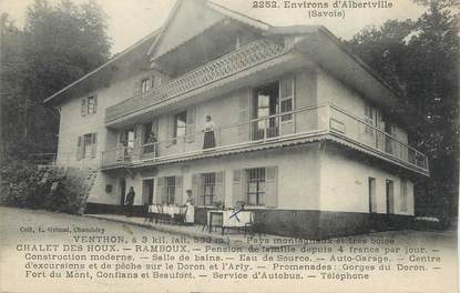 . CPA   FRANCE  73 "Venthon, Chalet des Houx"