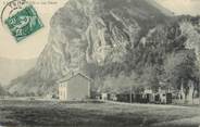 74 Haute Savoie . CPA   FRANCE  74 " Thones , La gare" /TRAMWAY