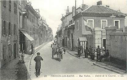 .CPA FRANCE 74 " Thonon les Bains, Rue Vallon"