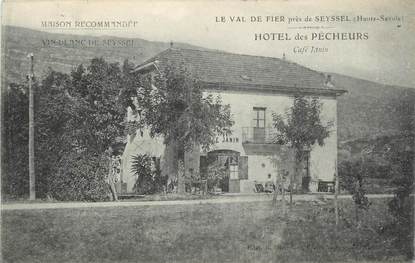 .CPA FRANCE 74 " Val de Fier, Hôtel des Pêcheurs"