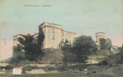 CPA FRANCE 46 "Grézel , le Chateau"