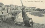 44 Loire Atlantique .CPA  FRANCE 44 "Le Pouliguen, Le port à marée basse"