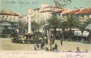 06 Alpe Maritime .CPA FRANCE 06  "Antibes,   Place nationale"