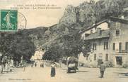 06 Alpe Maritime CPA FRANCE 06 "Guillaumes, la Place Promenade"