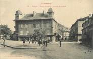 12 Aveyron .CPA FRANCE 12 "Aubin, Place Monteil, avenue Bressière"