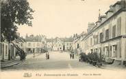 77 Seine Et Marne CPA FRANCE 77  "Donnemarie en Montois, Place du Marché"