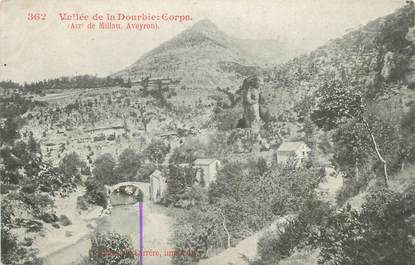 .CPA FRANCE 12 " Corps, Vallée de la Dourbie"