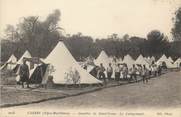 06 Alpe Maritime CPA FRANCE 06 "Cagnes, quartier de Saint Veran, le campement"