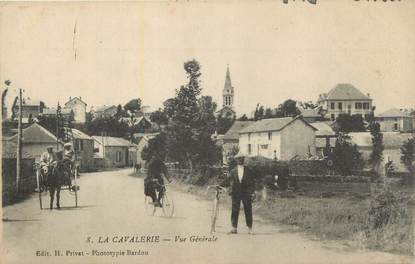 .CPA FRANCE 12 "La Cavalerie, Vue générale"