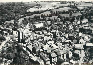 .CPSM FRANCE 12  "Cassagnes - Begonhes, Vue générale aérienne "